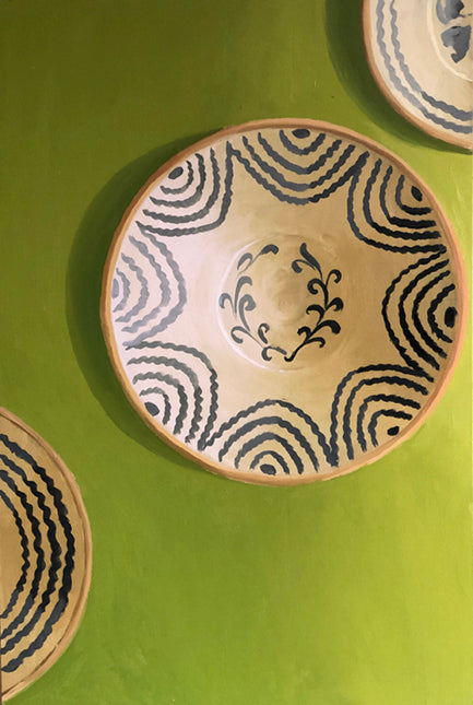 Cerámica sobre verdes